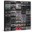 Cassette Rows - Reproduction de photo sur toile tendue-1968818403