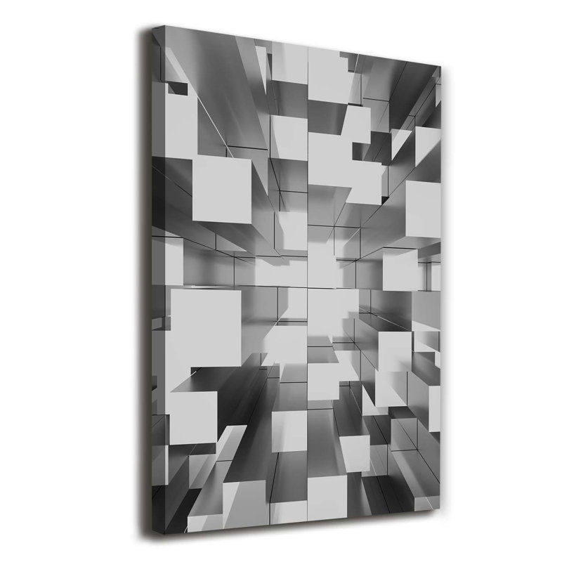Abstraction Background - Wrapped Canvas Print