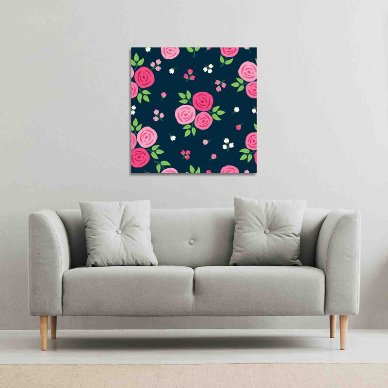1 Piece Wrapped Canvas Wall Art, 127cm H x 127cm W