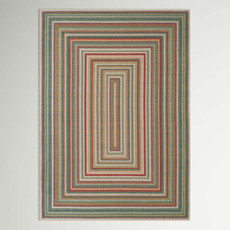Multicolored indoor/outdoor carpet Lucidia
