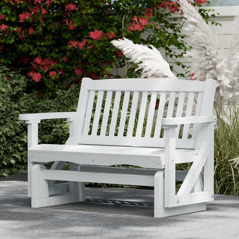 Classic Mission Glider, White