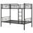 Esliabeth Twin Over Twin Metal Bunk Bed-695011263