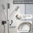 Complete Shower System with Rough in-Valve-101431574