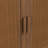 Rattan Storage Cabinet with Adjustable Shelves-25162535-4129924