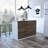 Kitchen Base Cabinet,Three Drawers, Two Internal Shelves
