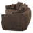 Bash 145"L Upholstered Sofa with 7 Pillows