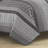 Nautica Gulf Shores Cotton Reversible Charcoal Quilt Set-46031628-46031626