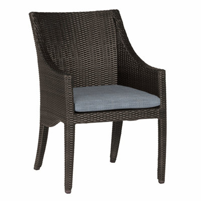 Athena Wicker/Rattan Patio Dining Armchair