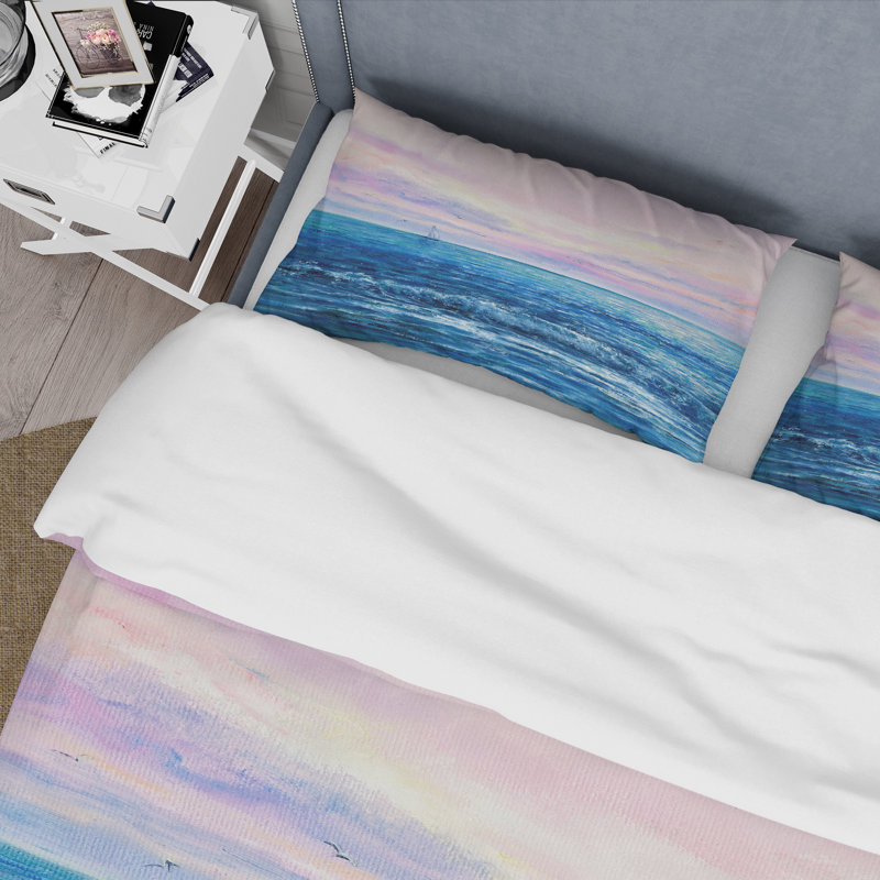 Ensemble de housse de couette en microfibre Corene, Housse de couette pour très grand lit et 2 très