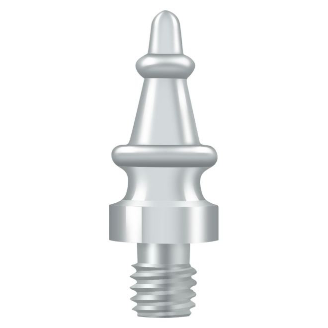Steeple Center Hinge Tip, Bright Chrome
