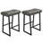 Faux Leather Wide Cushion Bar Stool With Metal Frame-2033878891