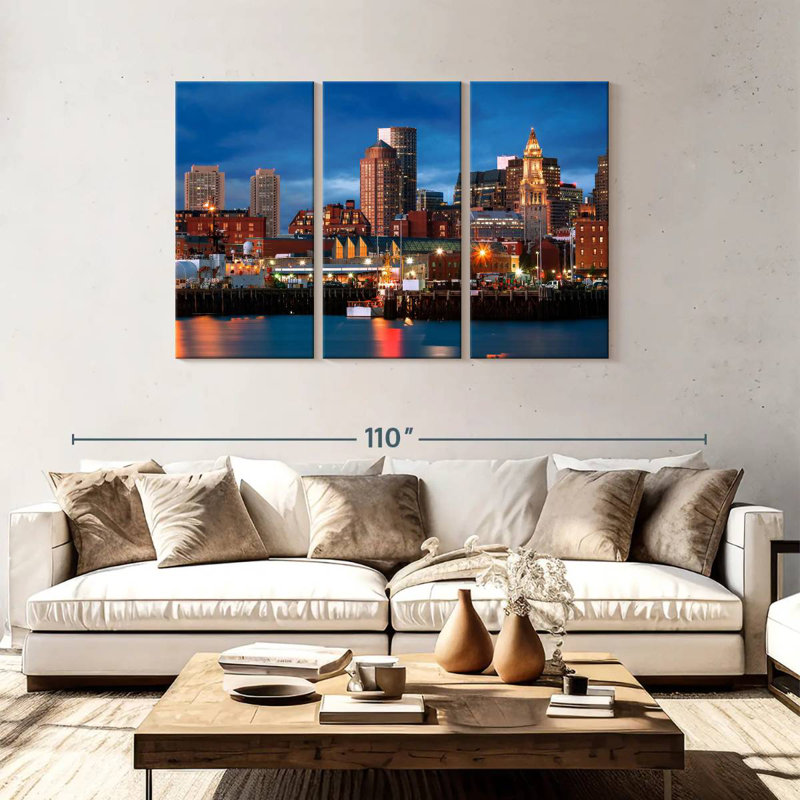 Nicci Denver Skyline, H 48 po x l 74 po