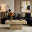 Table basse moderne avec un design texturé élégant-491887726