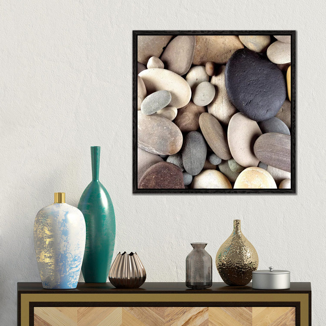 Leinwandbild Brown Pebbles von PhotoINC Studio