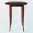 Blakeley Walnut Finish Solid Wood Round High Table, 38.82'' H X 33.52'' W X 33.52'' D