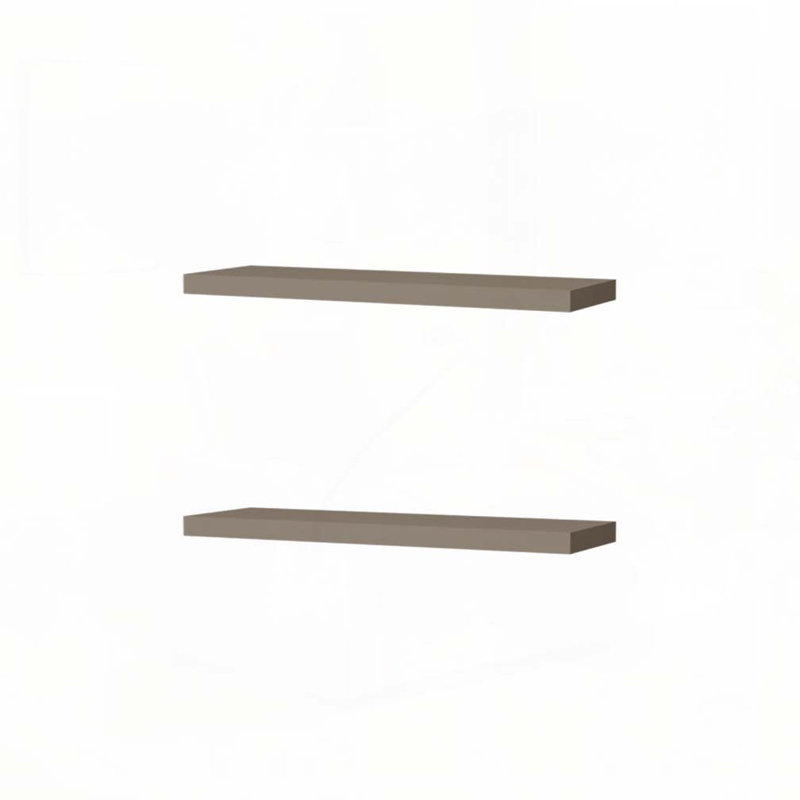 Tablette flottante taupe, Taupe