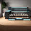 Lits de rangement multifonctionnels, bois franc grand format MDF Home Gaming Home