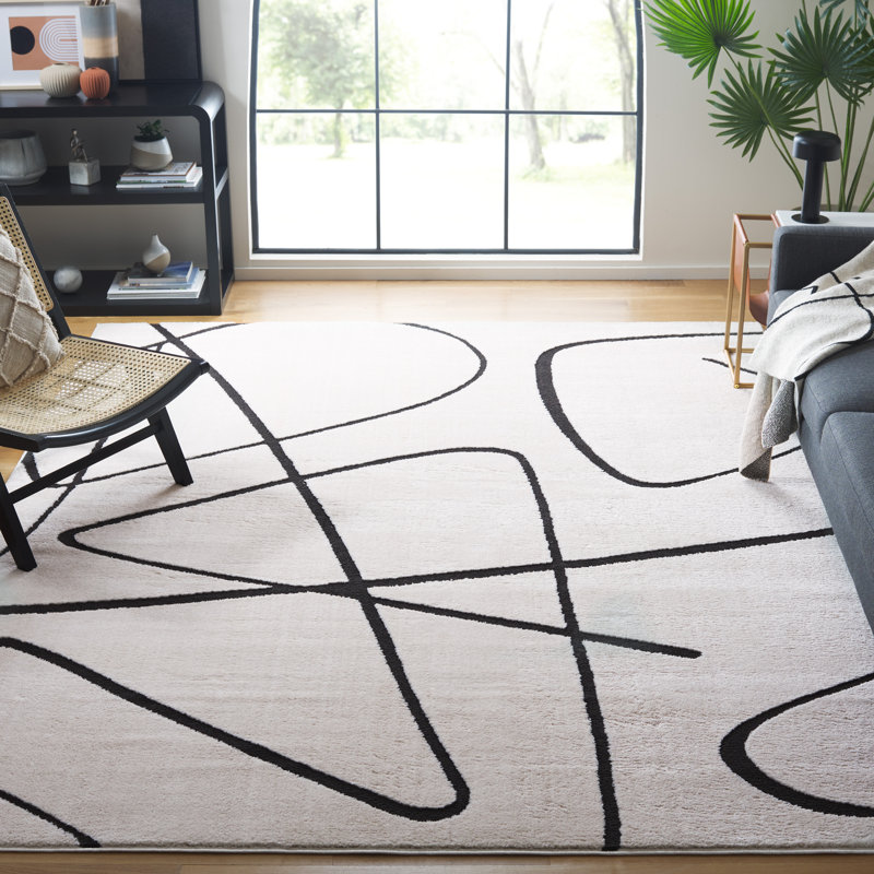 Jerena Performance Abstract Rug, Rectangle 8' x 10'