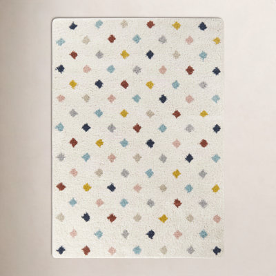 Bartucca Diamond Shag Area Rug