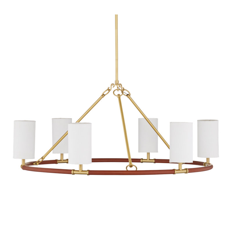 Ellerston Medium Chandelier, 21" H x 39" W x 39" D