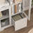 Cabinet with Glass Doors and drawe-1905207289