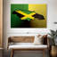 Drapeau de la Jamaïque sur toile-247079227