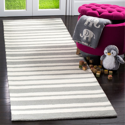 Tapis en laine touffeté à la main pour enfants Santario
