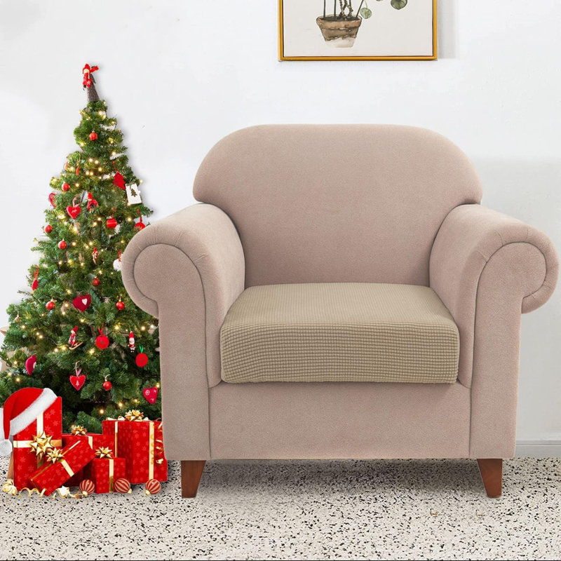 Housse de siège de canapé extensible résistante à l'eau pour siège de canapé extensible pour animaux de compagnie, housse de coussin épaisse, lavable (petit)