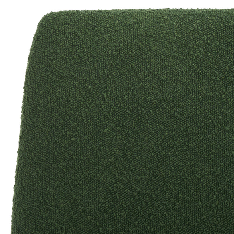 Derrick Upholstered Dining Chair, Dark Green