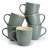  Honeycomb 6-Piece 15 oz. Mug Set, Assorted Colours-1436257465