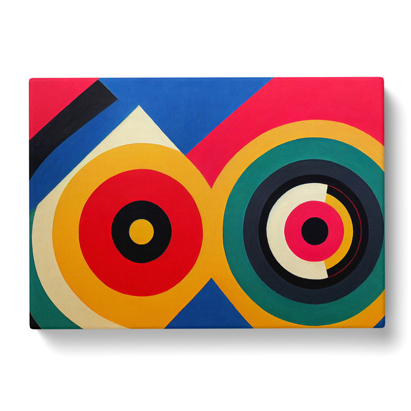 Unique Modern Abstract Art - Wrapped Canvas Painting, 35cm H x 50cm W x 3cm D