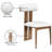 Dario Upholstered Back Side Chair Dining Chair-89184568-89184564