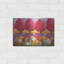 «Pink Trees Path & Tulips» par Cathy Horvath-Buchanan, art mural en métal, 24 po x 16 po-1759173608