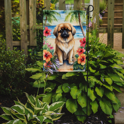 Drapeau de jardin en polyester double face H 15,5 po x l 11,25 po