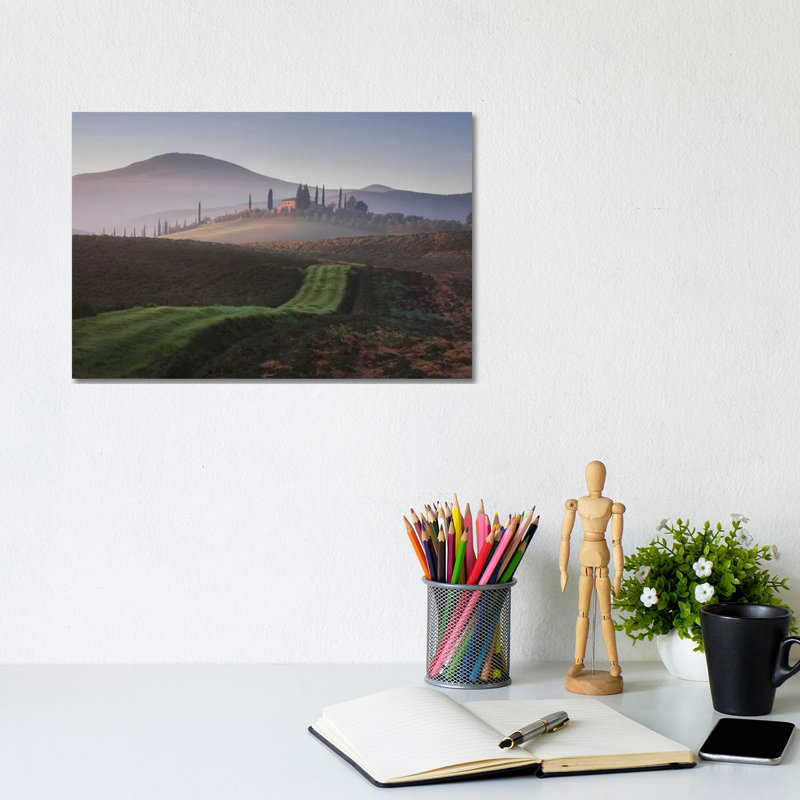 Autumn in Tuscany VIII 1 Piece Wrapped Canvas Wall Art, 20.32 cm H x 30.48 cm W