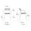 Outdoor Stacking Dining Armchair -548629047