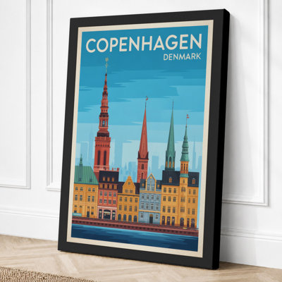 Postcard From Copenhagen Vintage - Print