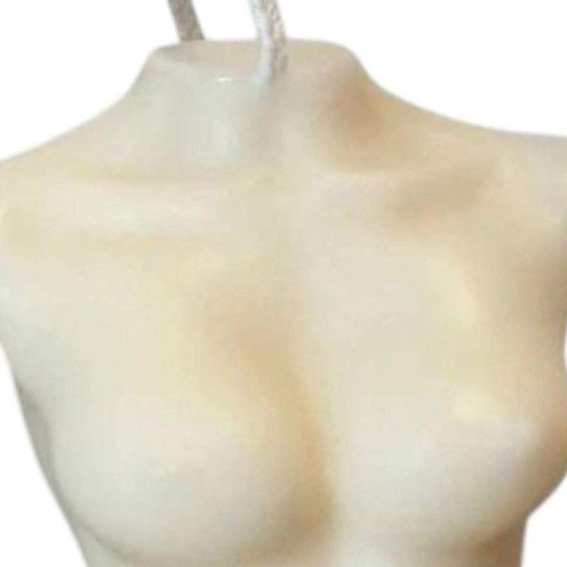 Bougie de forme féminine 4 po