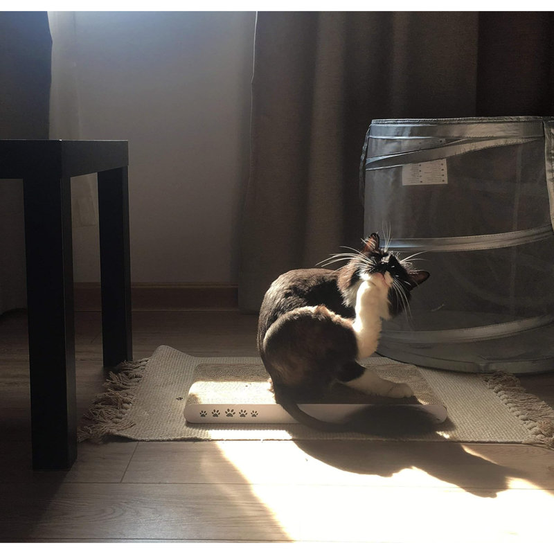 Cat Scratcher Cardboard Cat Scratch Pad With Premium Scratch Textures Design Durable Cat Scratching Pad Reversible