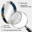 Deep Knowing Abstract In Royal Blue And Gold VI - Modern Oval Wall Mirror-972358013