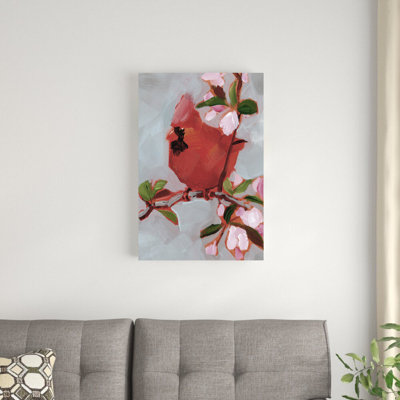 Reproduction d’art sur toile tendue « Painted » Bird IV par Jennifer Paxton Parker