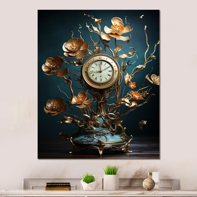 "Jardin d'horlogerie fantastique" sur métal