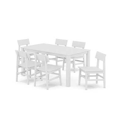 Ensemble de table de salle à manger 7 pièces POLYWOOD x AllModern Chair
