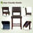 Counter Stool with Solid Wood Frame