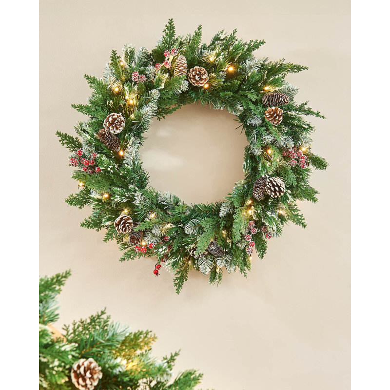 Faux 61cm Wreath