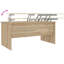 Table basse simple avec cadre en bois manufacturé avec rangement-84974860
