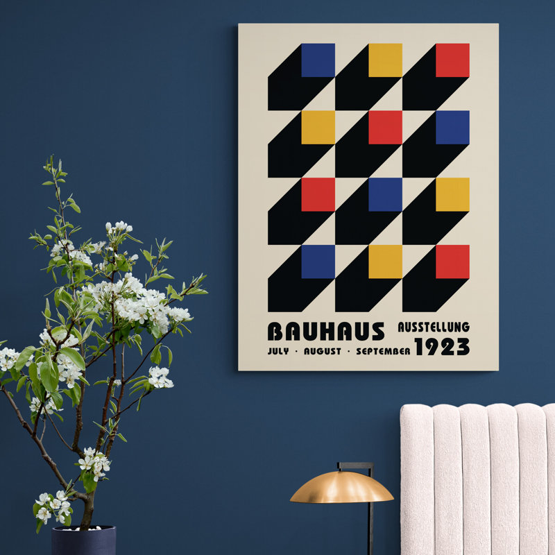 Bauhaus Ausstellung 1923 - Print on Canvas, 117cm H x 81cm W x 4cm D