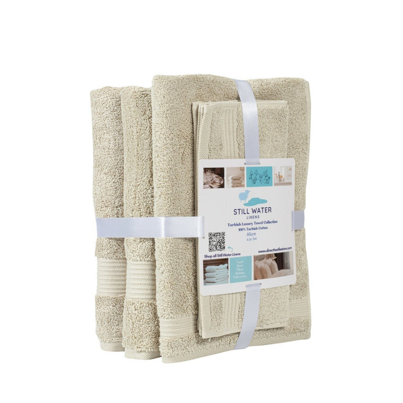 Ensemble de serviettes Allure, 60, Brun