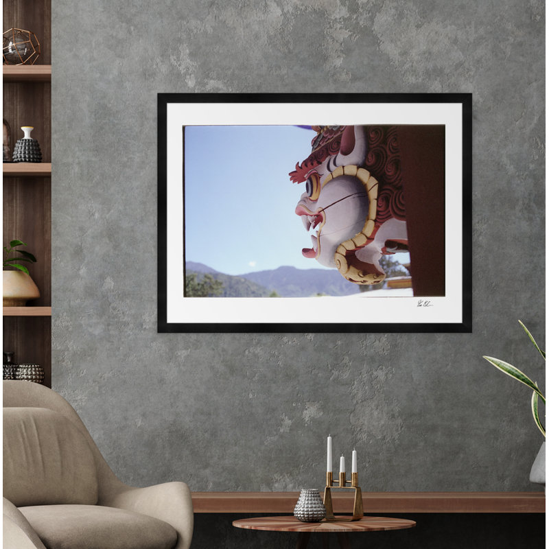 Bhutanese Dragon Print by Tim Klein