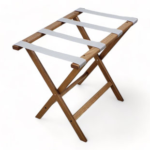 Acrylic and Leather Luggage Rack + Reviews